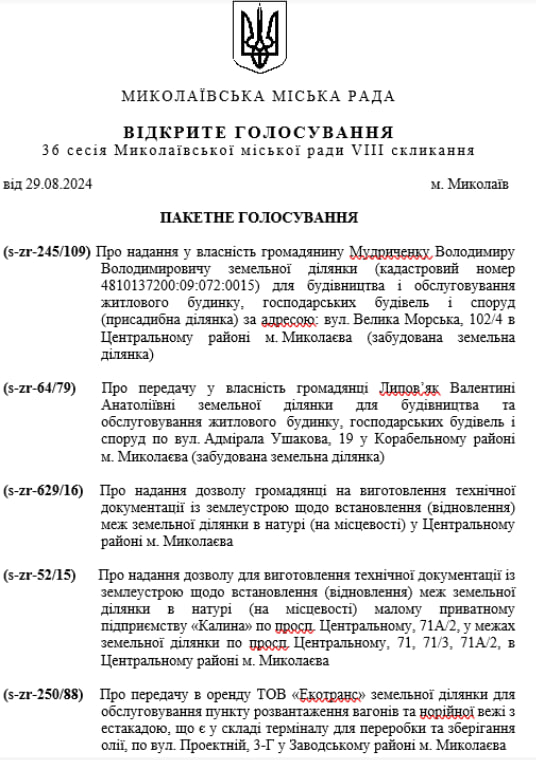 Миколаївська міська рада