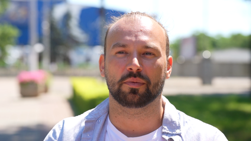 Дмитро Щебетюк крупним планом