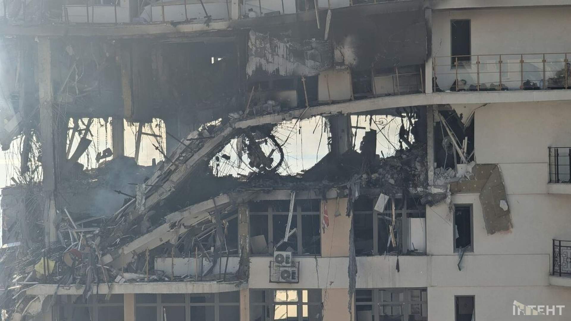 Наслідки обстрілу Одеси ФОТО: Інтент